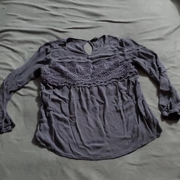 Grey long sleeve top - Picture 1 of 3